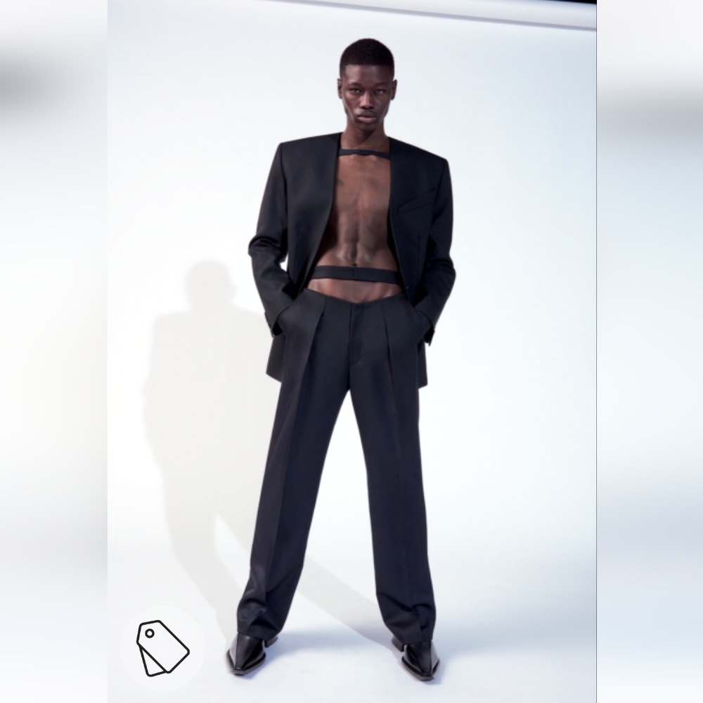Mugler x HM Wool Men's 32R Cutout Pant